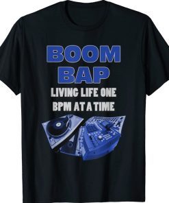 Old School Hip Hop Boom Bap 80's 90's Producer DJ Samplers Unisex TShirt