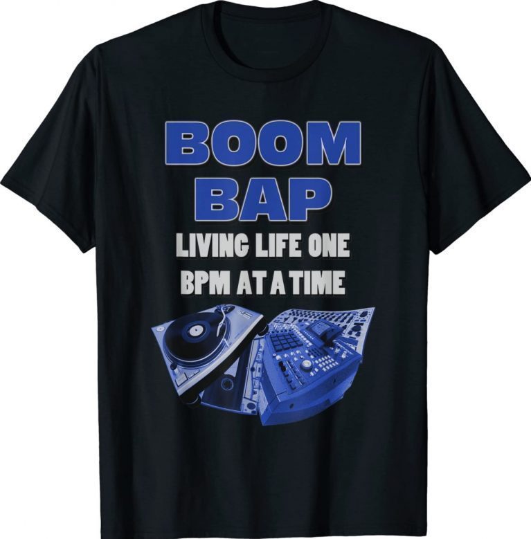 Old School Hip Hop Boom Bap 80's 90's Producer DJ Samplers Unisex TShirt