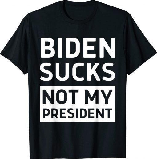 Funny Joe Biden Sucks Anti-Biden Election Political Shirt