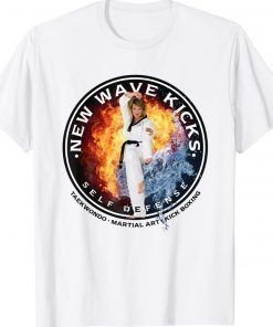 New Wave Kicks Tae Kwon Do Kickboxing Vintage TShirt