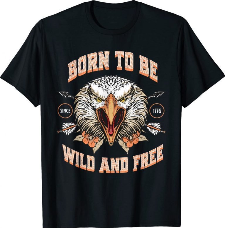 Patriotic Bald Eagle 4th of July USA Father's Day Vintage Shirts