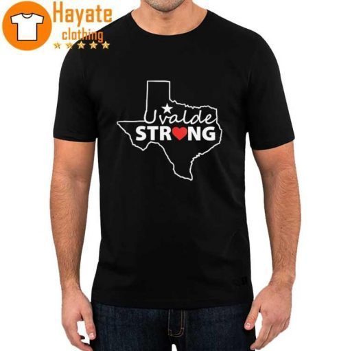 Uvalde Strong Texas Heart TShirt