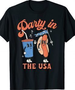 4th Of July For Hotdog Lover Party In The USA Unisex TShirt