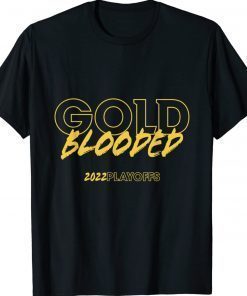 Vintage Gold Blooded 2022 Playoffs TShirt