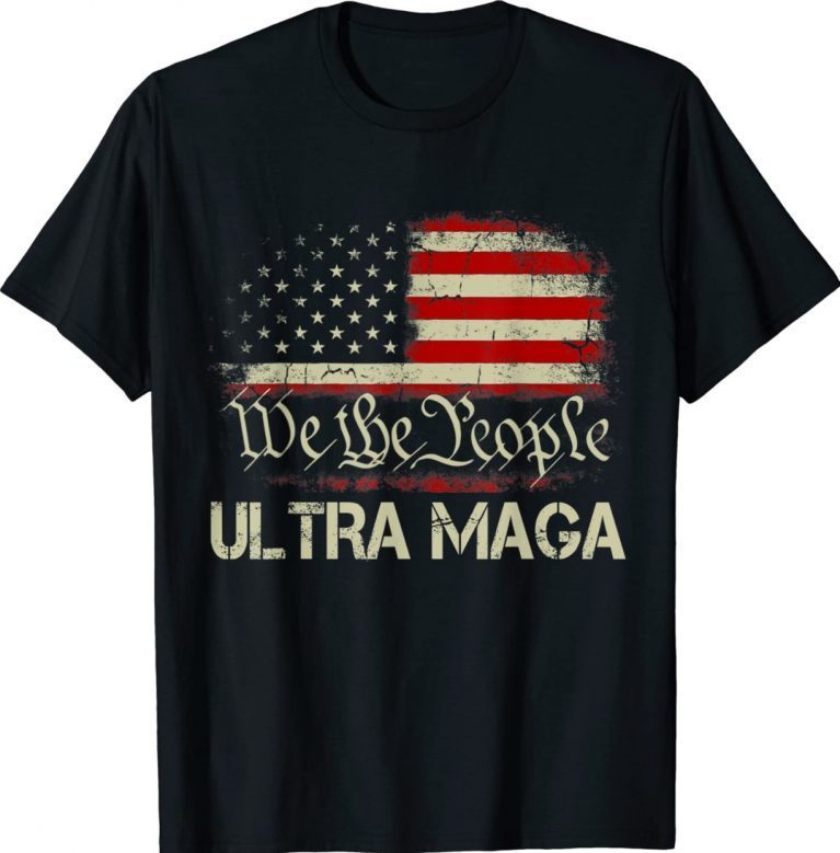 We The People Proud Ultra MAGA Anti Biden Vintage TShirt