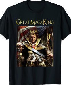 The Great Maga King Funny Trump Ultra Maga King Unisex TShirt