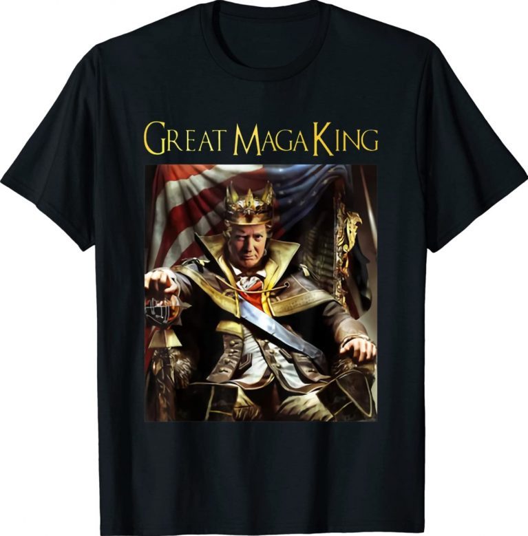 The Great Maga King Funny Trump Ultra Maga King Unisex TShirt