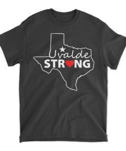 Heart Uvalde Strong Texas Map 2022 Shirts