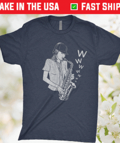 The Sax Lady Vintage TShirt