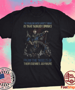 The skulls of their enemies anymore vintage t-shirt