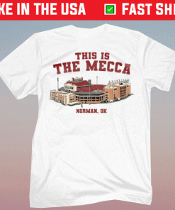 Vintage This Is The Mecca Norman OK T-Shirt