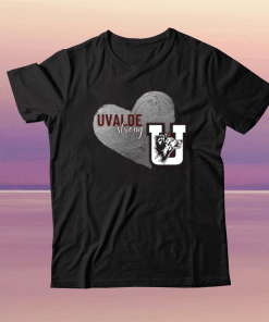 Uvalde Strong Robb Elementary Heart Shirt