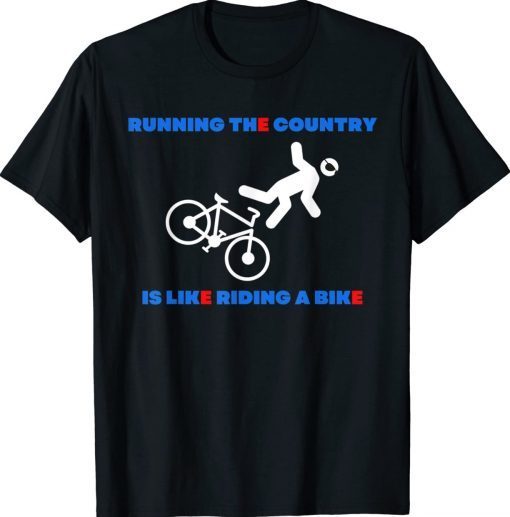 Joe Biden Bike Bicycle Accident President Tee Shirt