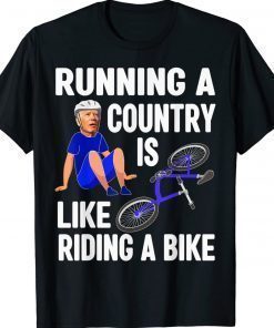 Biden Falls Off Bike Joe Biden Falling Off His Bicycle Biden Vintage Shirts