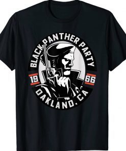 Black History Month Panther Party 1966 Oakland California Vintage TShirt