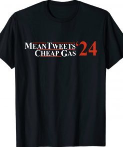 Independence Day Mean Tweets Cheap Gas 2024 Vintage TShirt