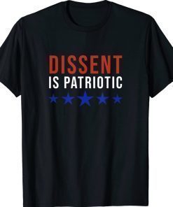 Dissent Is Patriotic Feminist Activist Protest Unisex TShirt