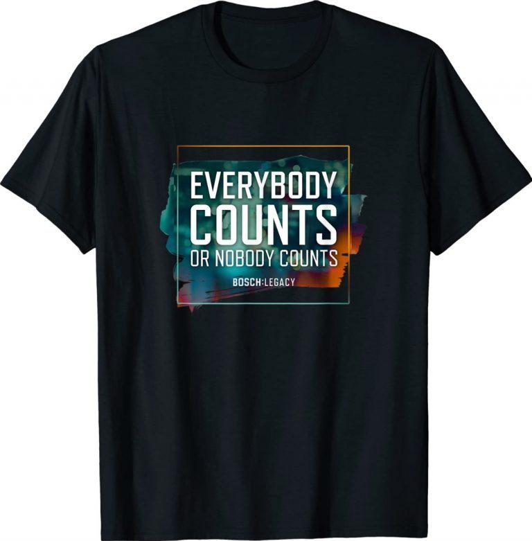 Official Bosch Everybody Counts T-Shirt