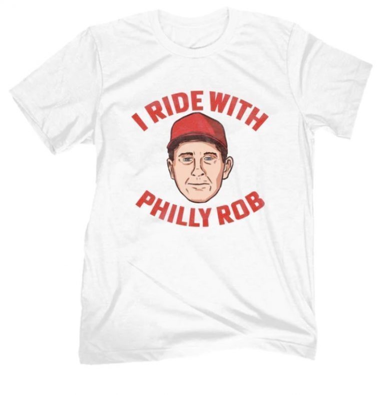 I RIDE WITH PHILLY ROB UNISEX TSHIRT