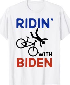 Funny Joe Biden Falling With Biden Ridin With Biden 2022 Shirts