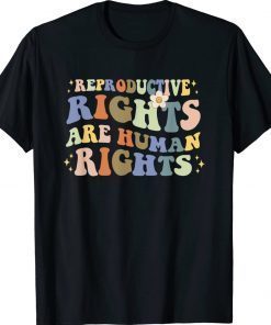 Aesthetic Reproductive Rights Are Human Rights Feminist 2022 Shirts