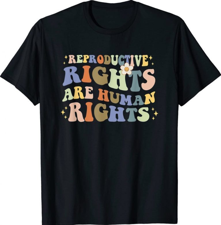 Aesthetic Reproductive Rights Are Human Rights Feminist 2022 Shirts