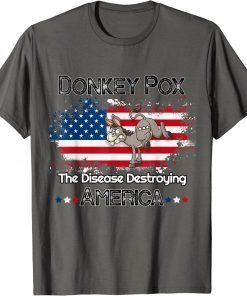 Donkey Pox The Disease Destroying America Donkeypox Back Classic T-Shirt