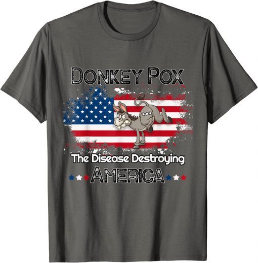 Donkey Pox The Disease Destroying America Donkeypox Back Classic T-Shirt