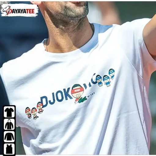 Novak Tennis Wimbledon Champions Gift Shirt