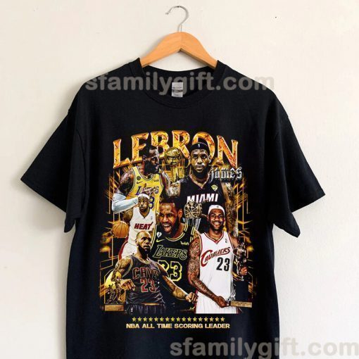 LeBron James Slam Lakers NBA Vintage TShirt