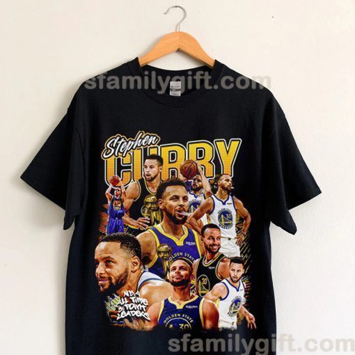 Stephen Curry 30 Golden State Warriors Vintage TShirt