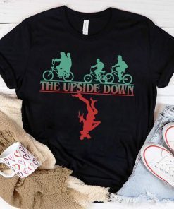 The Upside Down Stranger Things Tv Series Inspired Helfire Club Vintage TShirt