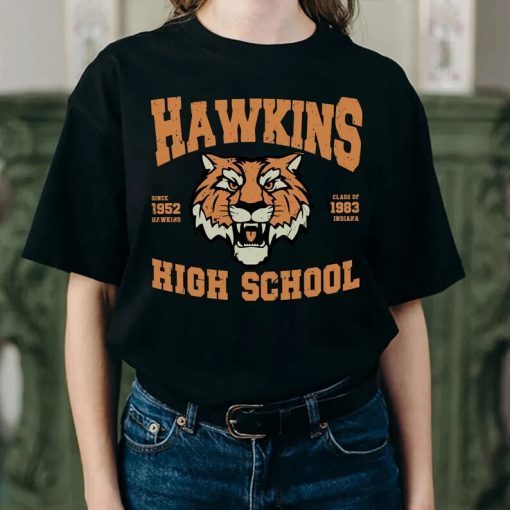 Hawkins High School 1983 Hawkins Stranger Things Season 4 2022 Hawkins Cursed Town Shirts
