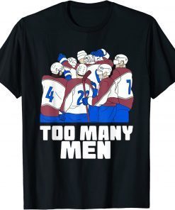 Nazem Kadri Too Many Men Avalanche Hockey Tee Shirts