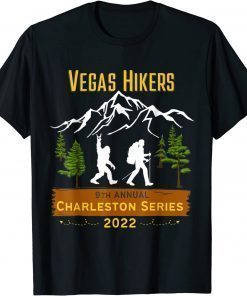 Classic Charleston Series 2022 Bigfoot Hiking Gift Tee Shirt