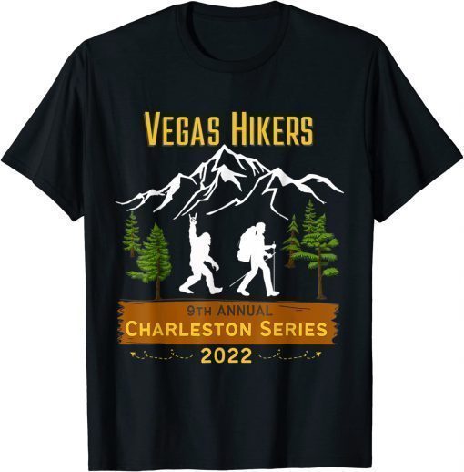 Classic Charleston Series 2022 Bigfoot Hiking Gift Tee Shirt