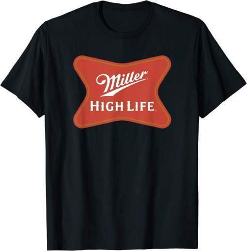 Shirt Miller High Life Vintage Beer Label