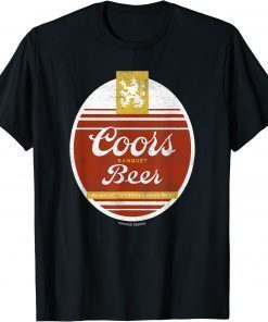 Coors Banquet Beer Vintage Oval Logo Unisex T-Shirt