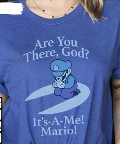 Are You There God It’S A Me Mario Vintage TShirt