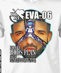 Drake Eva 06 Drake Gods Plan Unisex TShirt