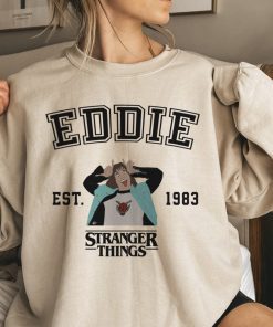 Vintage Eddie Munson Stranger Things EST 1983 TShirt