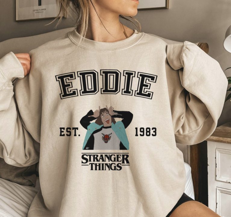 Vintage Eddie Munson Stranger Things EST 1983 TShirt