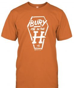 Bury Me In The H Coffin Variant Orange Tee Shirt