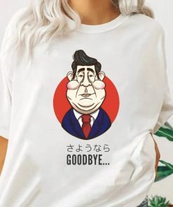 Goodbye Shinzo Abe RIP Prime Minister Of Japan Shinzo Abe 1954-2022 Shirt