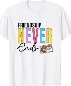 Friendship Never Ends Cassette 90’s Bachelorette 2022 T-Shirt