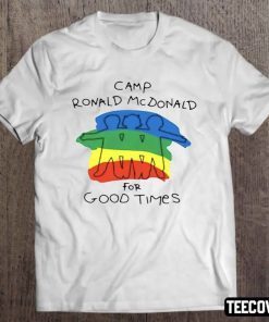 Vintage Camp Ronald Mcdonald For Good Times Shirts