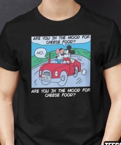 Mickey Mouse Minnie Mouse Are You In The Mood For Cheese Food Vintage TShirt