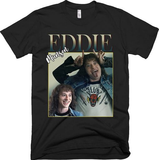 Eddie Munson Moment Hellfire Eddie Munson Vintage TShirt