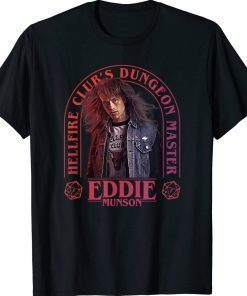 Eddie Munson Hellfire Club Dungeon Master Stranger Things 4 Tee Shirt