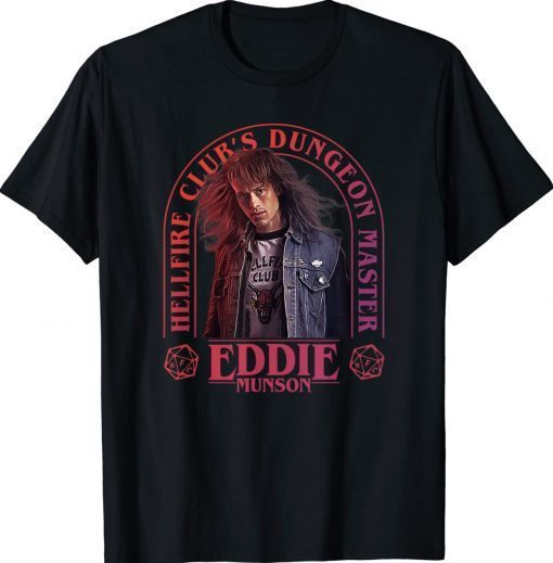 Eddie Munson Hellfire Club Dungeon Master Stranger Things 4 Tee Shirt